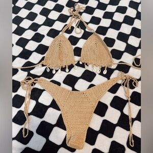 Crochet Shell Bikini Set